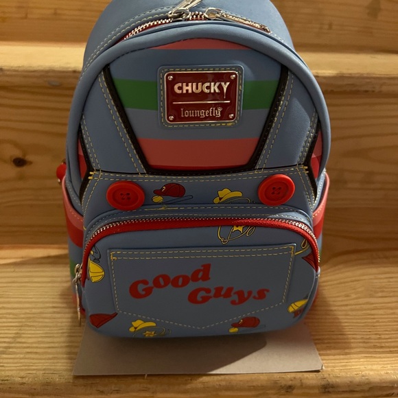 Loungefly Handbags - Chucky Cosplay Loungefly Mini Backpack